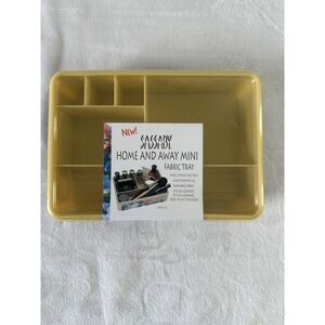 Vintage Sassaby Home and Away Mini Small Fabric Tray Floral Organizer